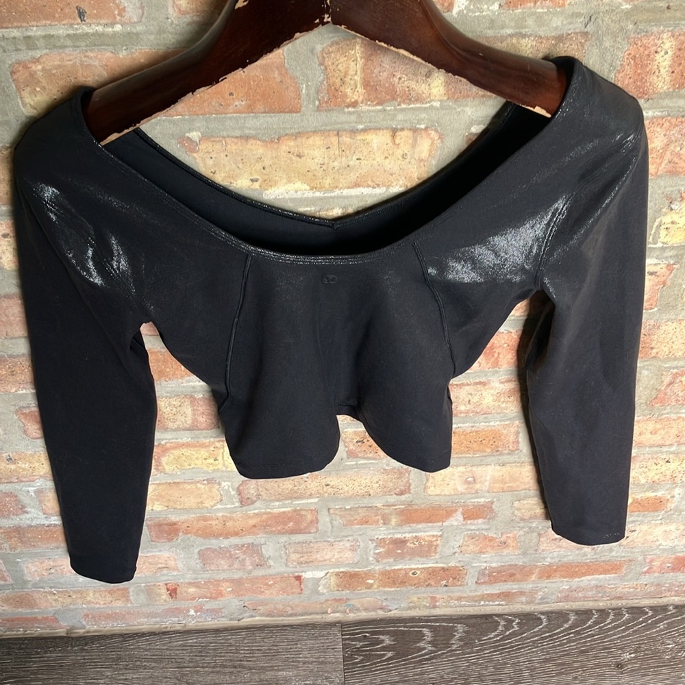 lululemon athletica Align Long Sleeve Shirt Shine Radiate Foil Print - Picture 4 of 15